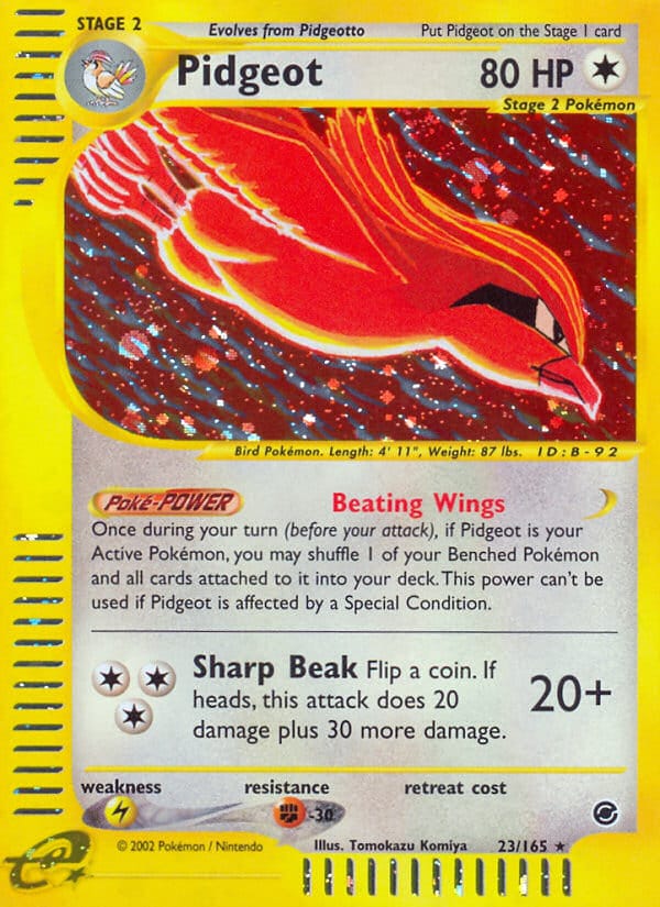Pidgeot 023/165