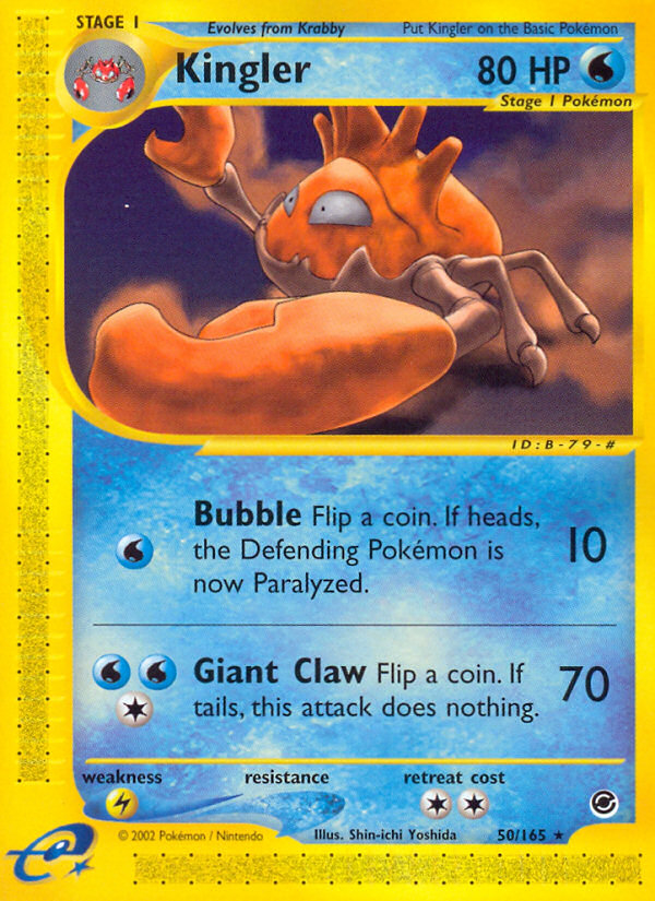 Kingler card photo
