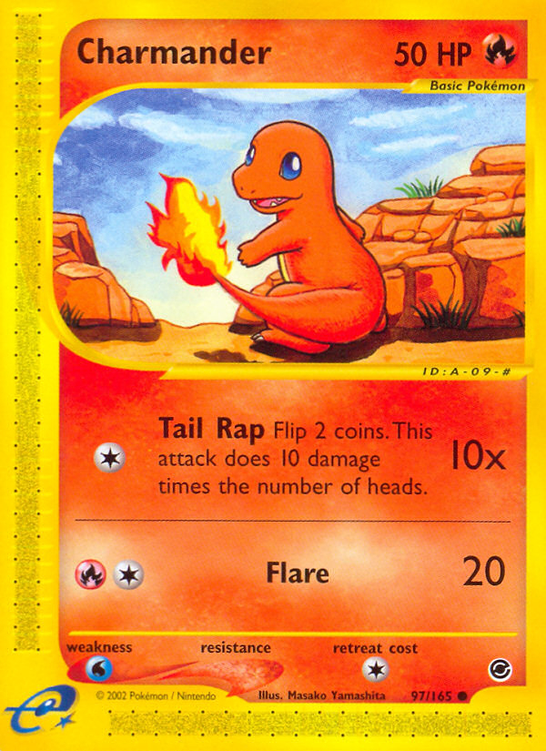 Charmander Reverse Holo PSA 8