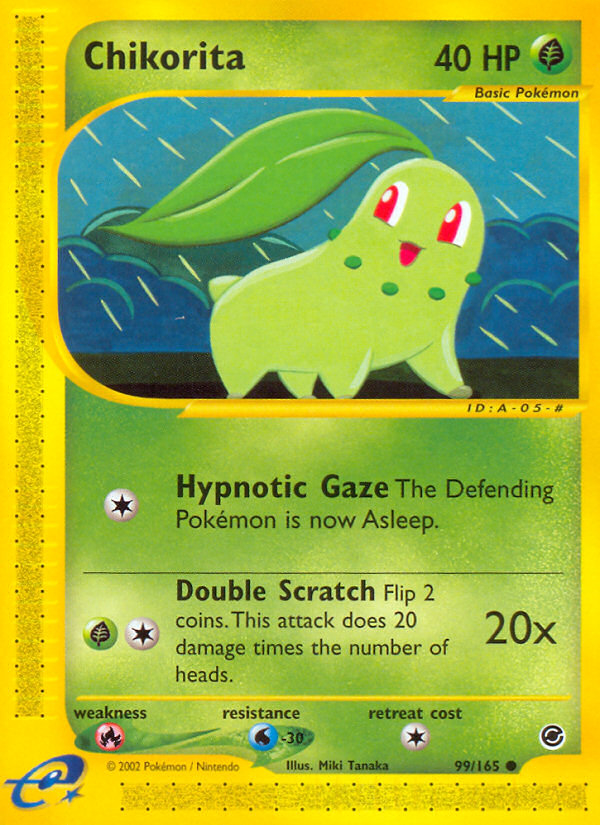 Chikorita card photo