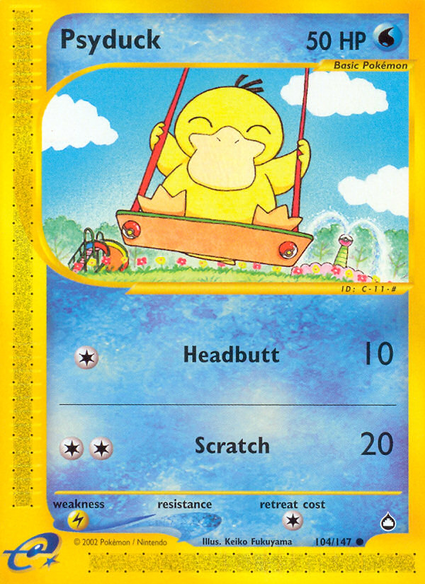 Psyduck card photo