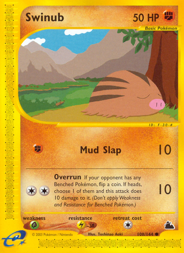 Swinub card photo