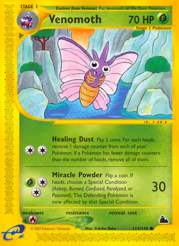 Venomoth card photo