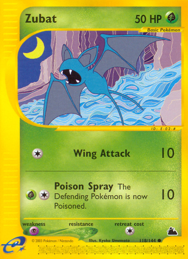 Zubat card photo