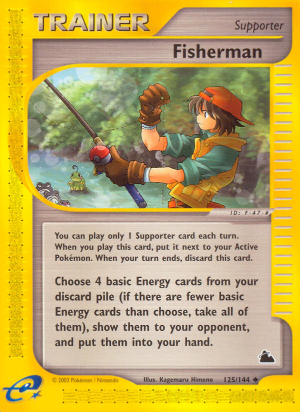 Fisherman card photo