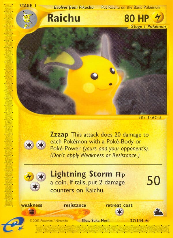 Raichu 027/144