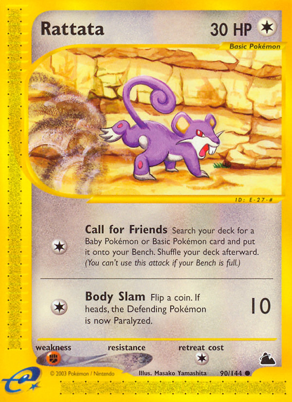 Rattata card photo