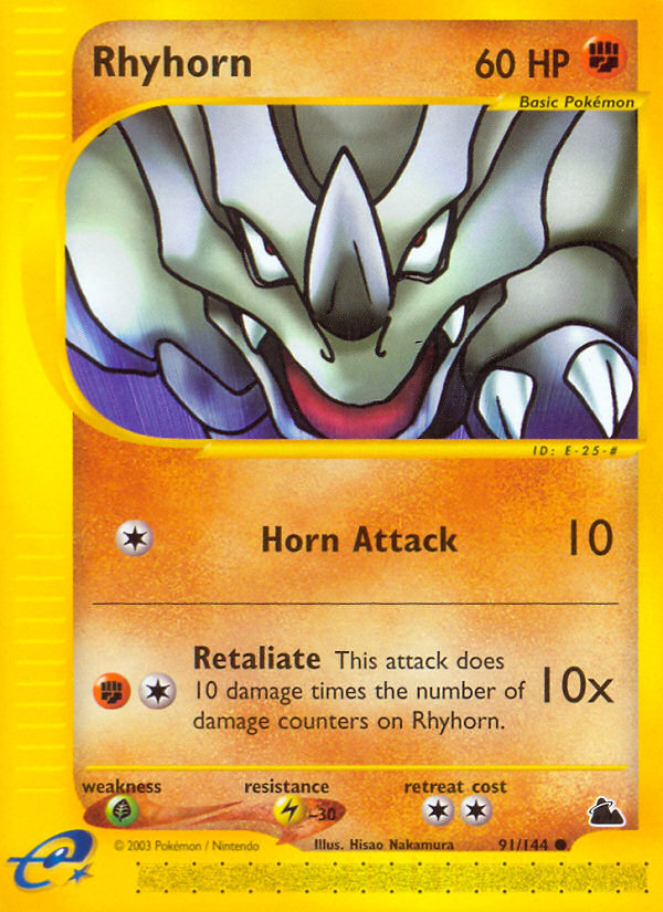 Rhyhorn card photo