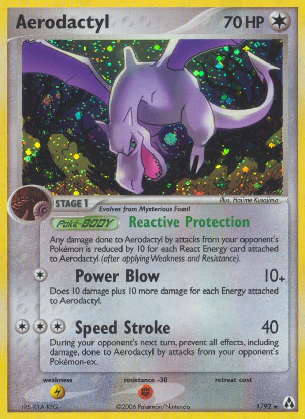 Aerodactyl 001/092