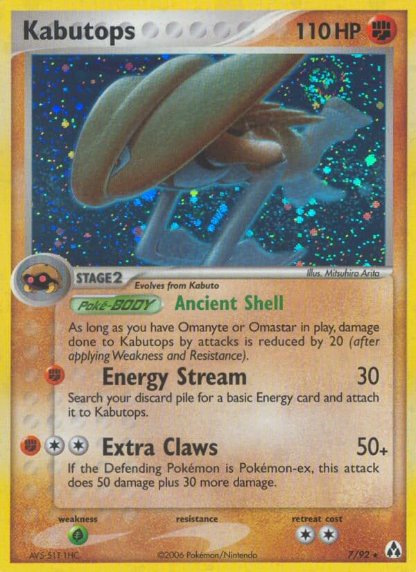 Kabutops 007/092