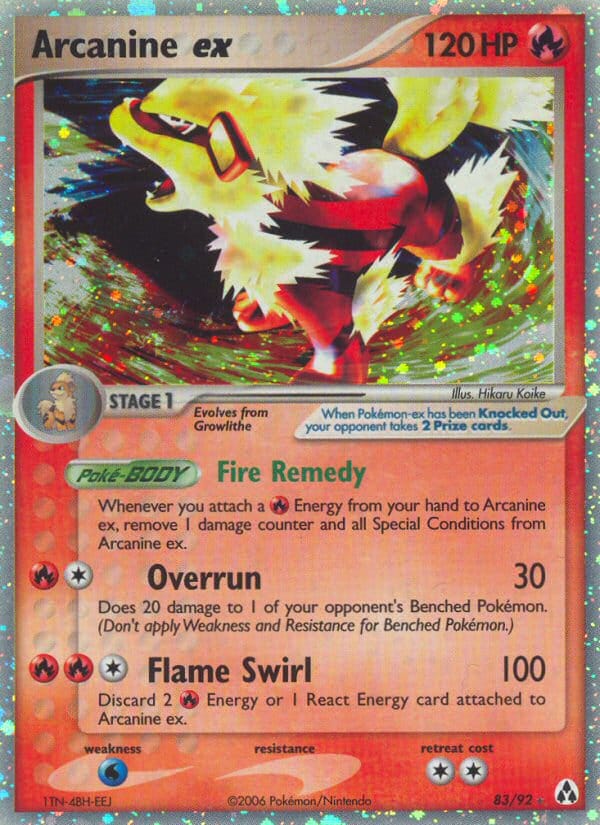 Arcanine ex 083/092