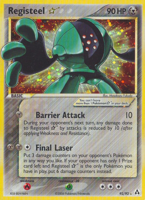 Registeel Star 092/092