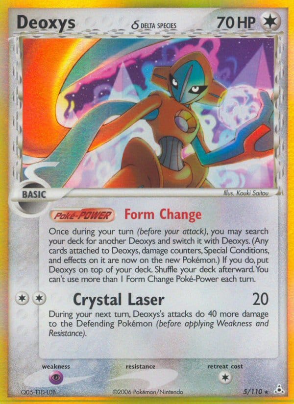 Deoxys δ 005/110