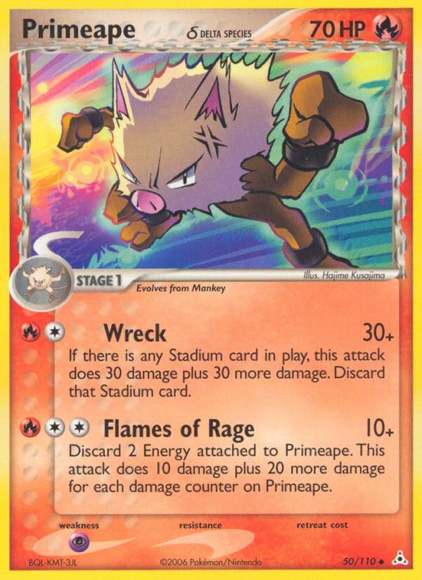 Primeape δ 050/110