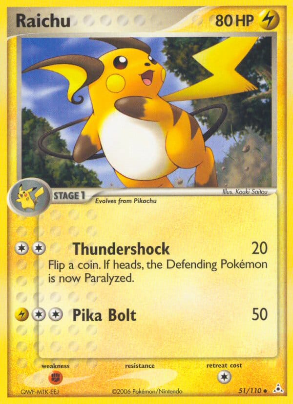 Raichu 051/110
