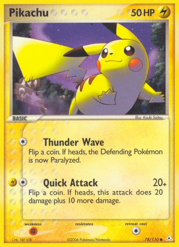 Pikachu 078/110