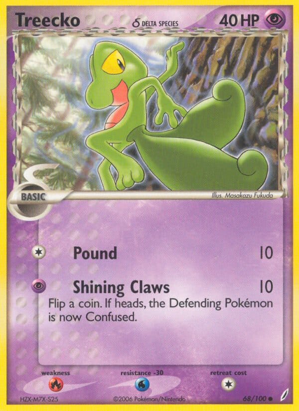 Treecko δ 068/100