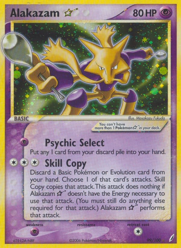 Alakazam Star 099/100