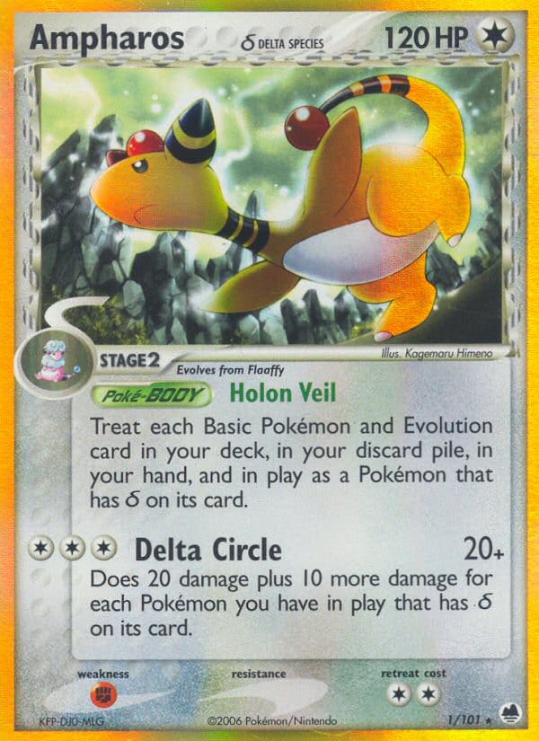 Ampharos δ 001/101