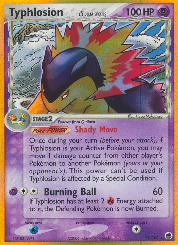 Typhlosion δ 012/101