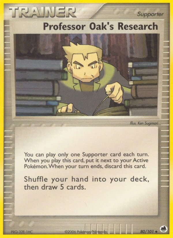 Professor Oak's Research 080/101