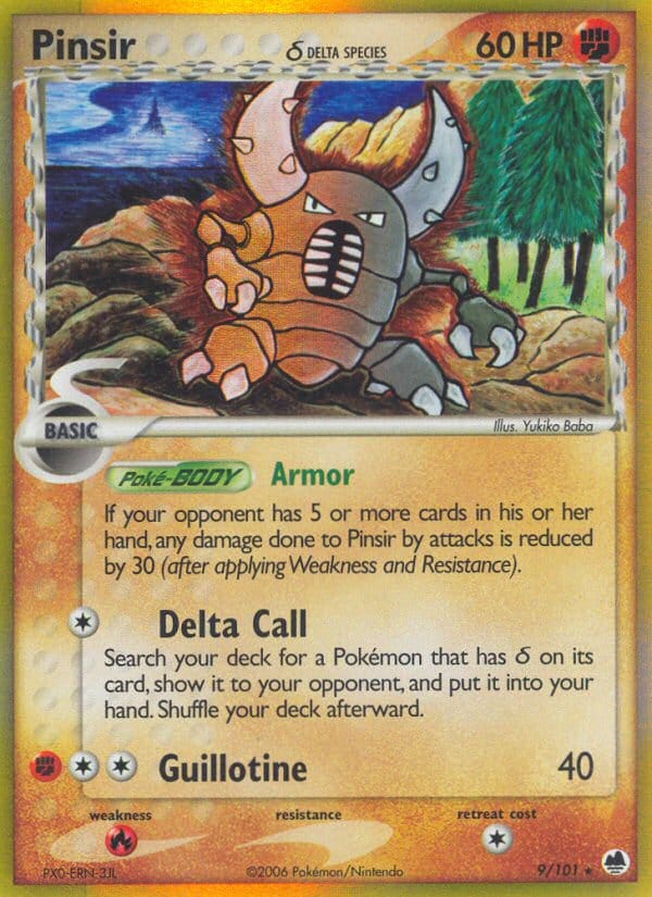 Pinsir δ 009/101