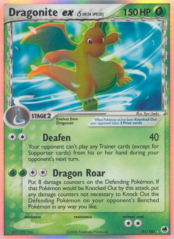 Dragonite ex δ 091/101