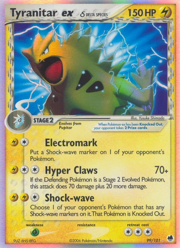 Tyranitar ex δ 099/101