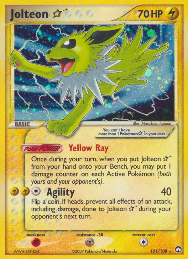Jolteon Star 101/108