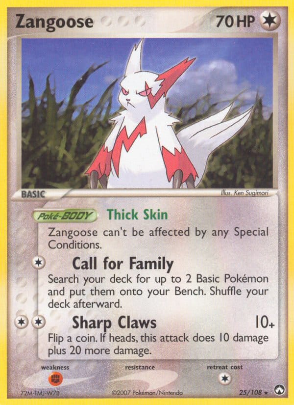 Zangoose 025/108