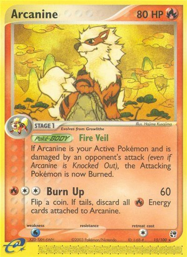 Arcanine 015/100