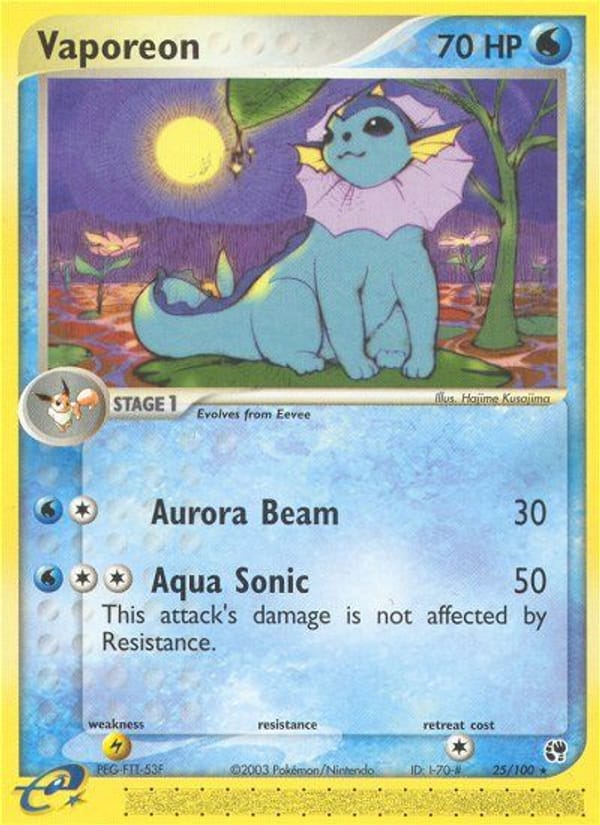Vaporeon 025/100