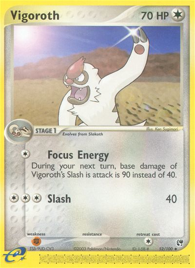 Vigoroth card photo