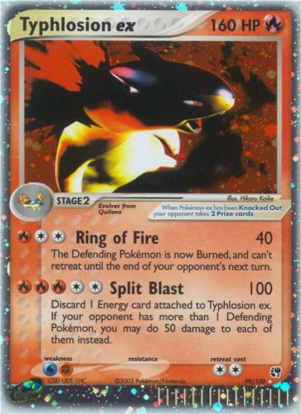 Typhlosion ex 099/100