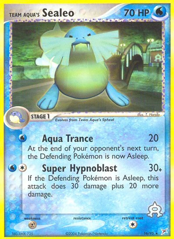 Team Aqua's Sealeo 016/095