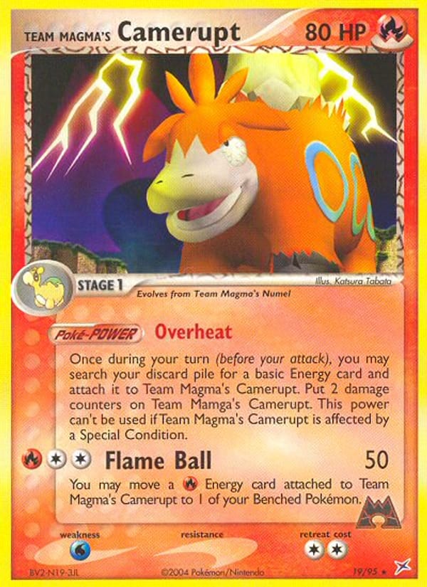 Team Magma's Camerupt 019/095