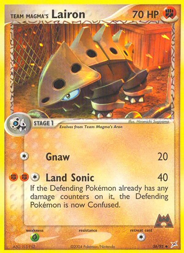 Team Magma's Lairon 036/095