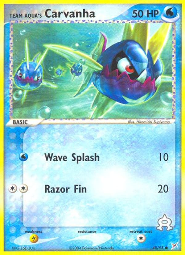 Team Aqua's Carvanha 048/095