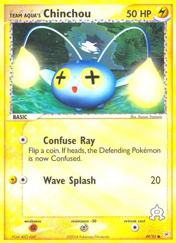 Team Aqua's Chinchou 049/095