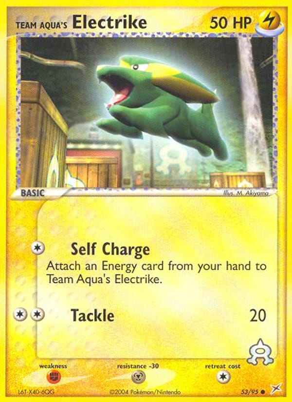 Team Aqua's Electrike 053/095