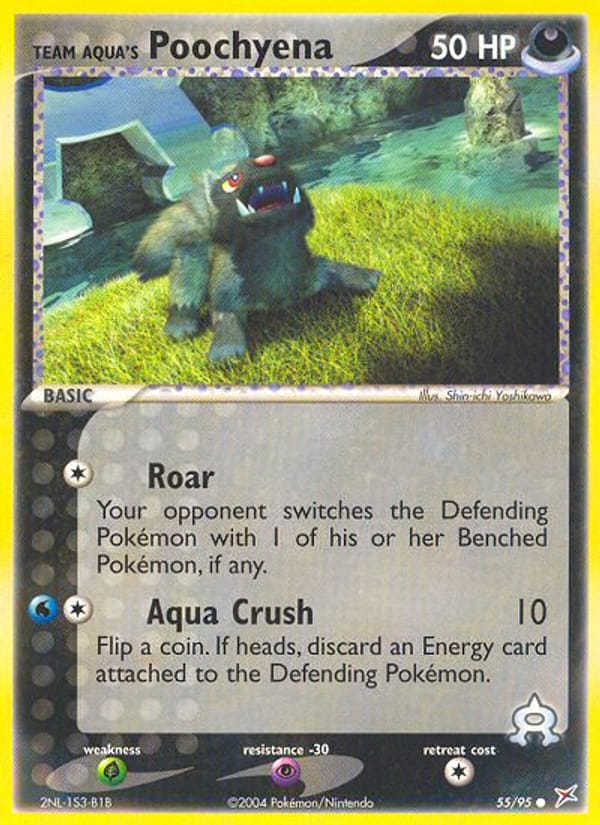 Team Aqua's Poochyena 055/095