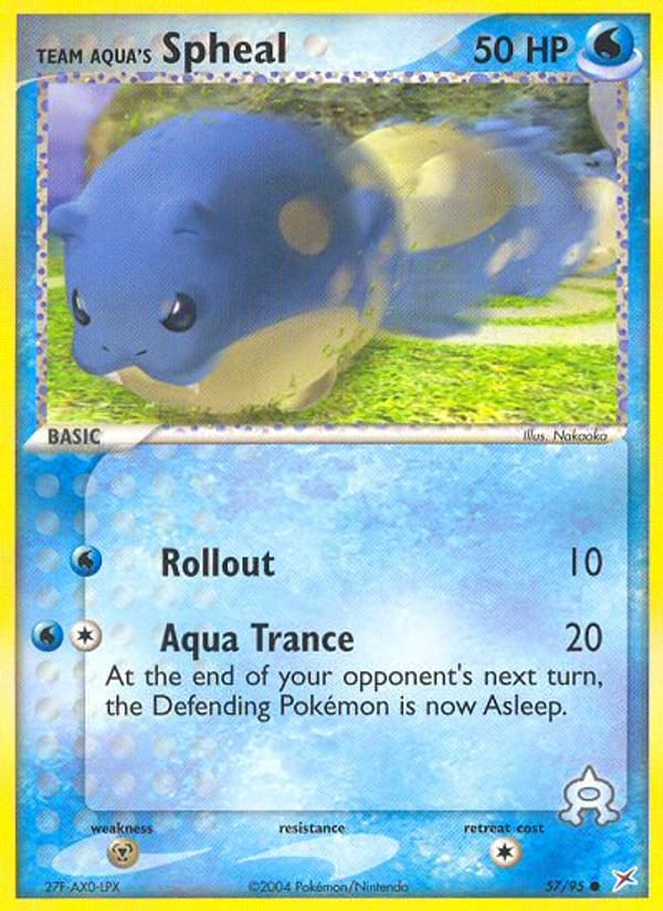 Team Aqua's Spheal 057/095