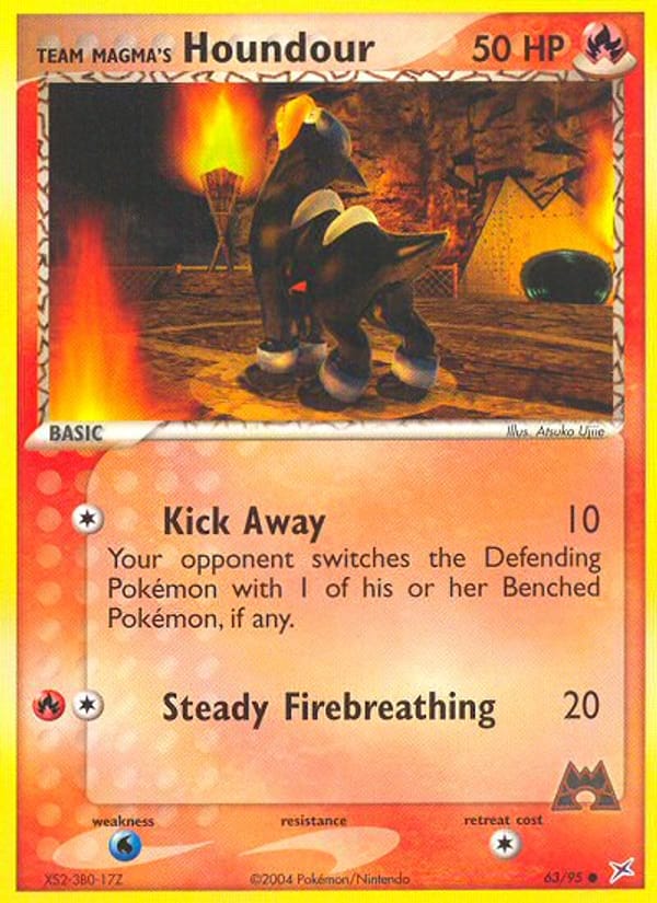 Team Magma's Houndour 063/095