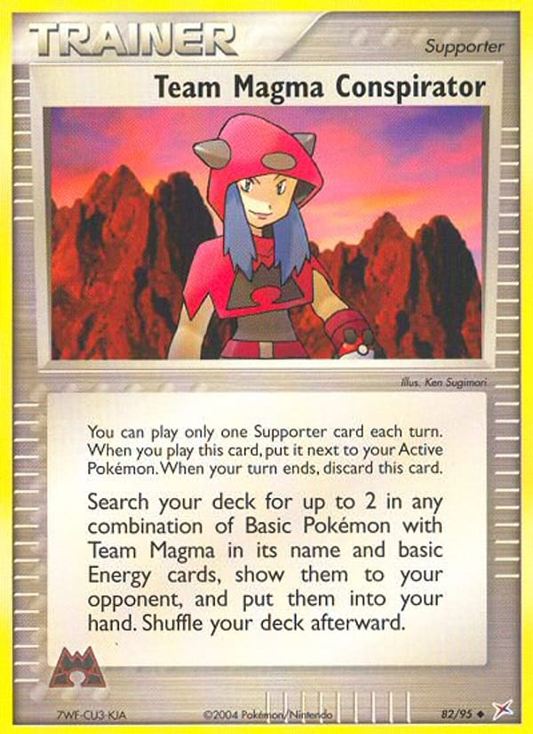 Team Magma Conspirator 082/095