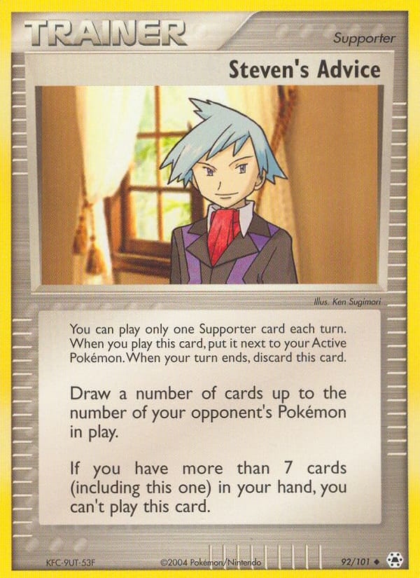 Steven's Advice 092/101