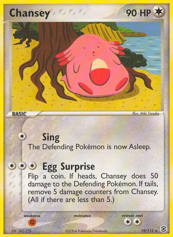 Chansey 019/112