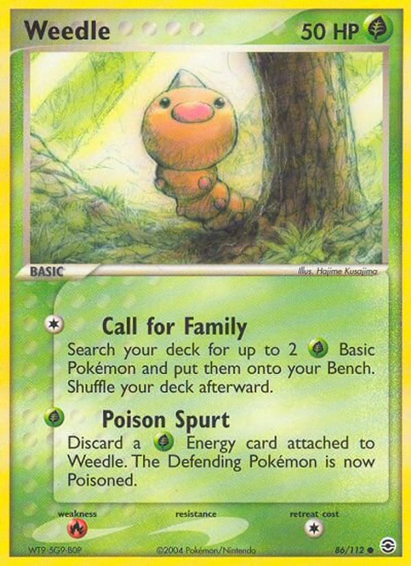 Weedle 086/112