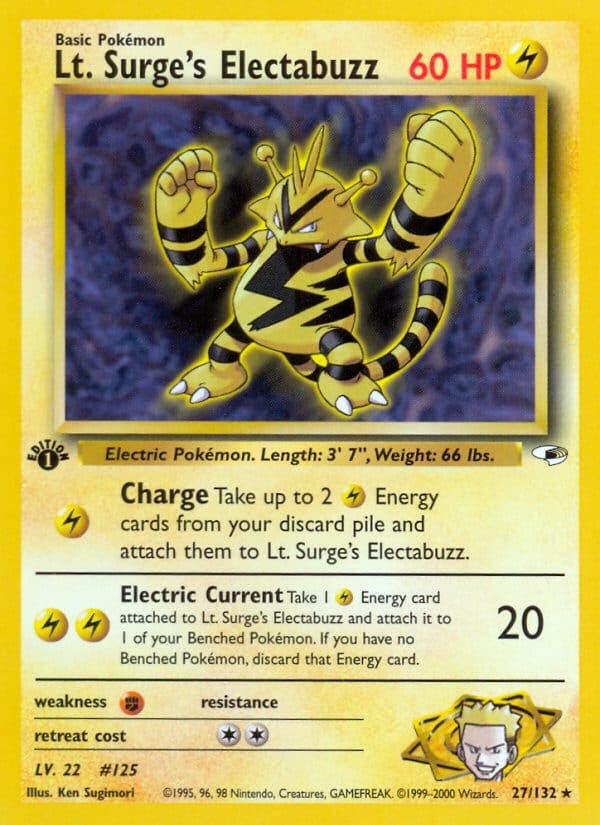 Lt. Surge's Electabuzz 027/132
