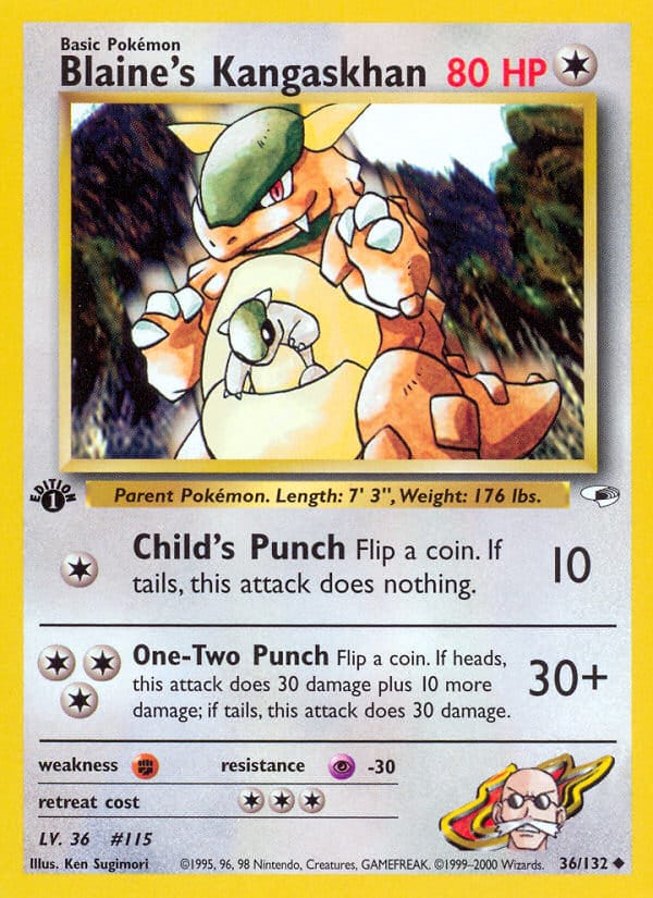 Blaine's Kangaskhan 036/132