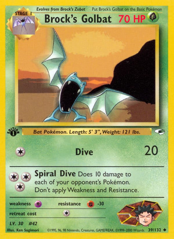 Brock's Golbat 039/132
